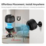 WiFi Hidden Camera with Night Vision and Motion Detection