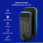 myQ Secure View Smart Lock with Video Doorbell
