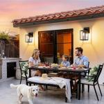 MATAMEYE Waterproof Outdoor Wall Lantern Light Fixture