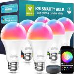 Luckystyle Smart LED Bulbs, WiFi & Bluetooth, RGB
