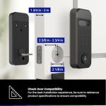 myQ Secure View Smart Lock with Video Doorbell