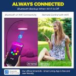 Smart LED Bulbs with Alexa and Google Home