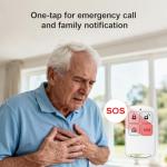 Wireless Home Alarm System with App Alerts