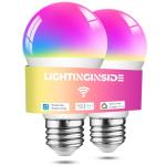 Lightinginside WiFi Smart Light Bulbs, 2-Pack