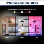 Lightinginside WiFi Smart Light Bulbs, 2-Pack