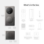 Aqara Video Doorbell G4 with Chime, 1080p FHD