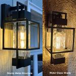 Outdoor Waterproof Sconce Lights - 2 Pack