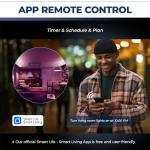 Lightinginside WiFi Smart Light Bulbs, 2-Pack