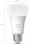 Philips Hue White Smart Bulb, 1100 Lumens