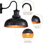 Diyel Industrial Rustic Outdoor Barn Wall Light