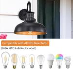 Diyel Industrial Rustic Outdoor Barn Wall Light