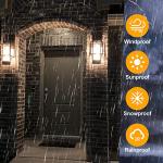 Outdoor Waterproof Sconce Lights - 2 Pack