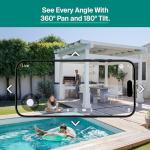 Arlo Essential 2K Pan-Tilt Security Camera