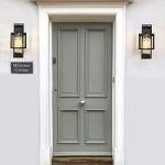 Outdoor Waterproof Sconce Lights - 2 Pack