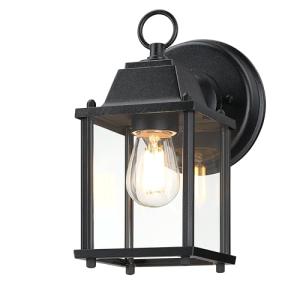 LIT-PaTH Waterproof Outdoor Wall Lantern Sconce