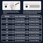 Waterproof Smart Fitness Ring with Health Tracking