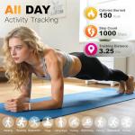 RIFESI Women's Smart Bracelet with Health Monitor