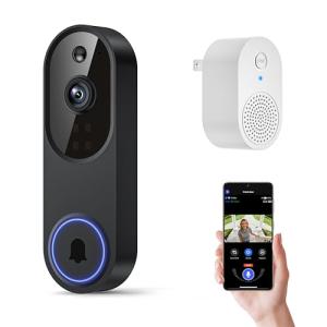 Orbitell Wireless Video Doorbell with AI Features