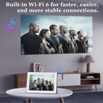 FancyAug Portable Smart TV with Touchscreen Monitor