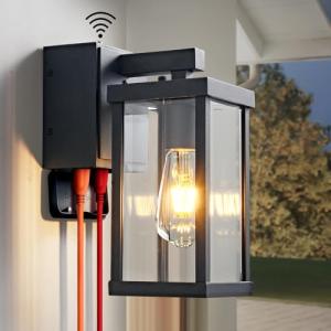 JOKAONOTL Dusk-to-Dawn Outdoor Wall Lights
