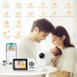 Simyke 1080P Smart Baby Monitor with AI Features