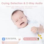 RICHCHO AI Baby Monitor with Stand and Alerts