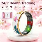 Potewek Smart Ring Health Tracker with Heart Monitor