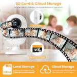 Simyke 1080P Smart Baby Monitor with AI Features