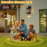 Motion Sensor Outdoor Wall Lights - 2 Pack