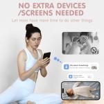 RICHCHO AI Baby Monitor with Stand and Alerts