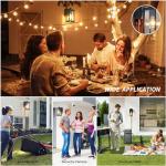 JOKAONOTL Dusk-to-Dawn Outdoor Wall Lights