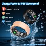 AI Smart Ring Health Tracker with Fitness Features