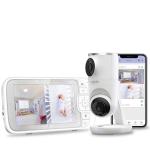 Hubble Connected Smart HD Baby Monitor with Two Cameras