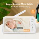 ARENTI 2K Smart Baby Monitor with Wireless Display