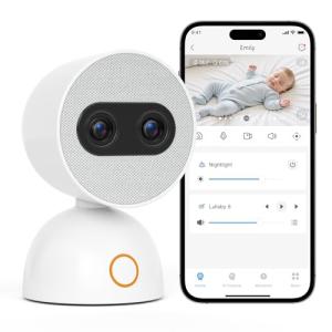Simsky Smart Baby Monitor with AI Tracking