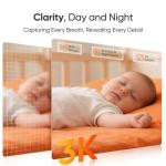 Monai 3K Smart Baby Camera with AI Assistant