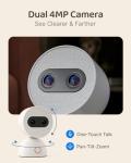 Simsky Smart Baby Monitor with AI Tracking