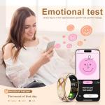 UouNeaCo Smart Fitness Ring with Health Tracking