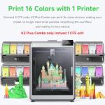 Creality K2 Plus 3D Printer with Color Support