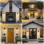 2 Pack Waterproof Motion Sensor Outdoor Lights