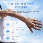 Waterproof Smart Ring for Health and Fitness Tracking