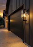 Matte Black Weather-Resistant Wall Sconce Light