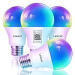 Linkind Smart Color Changing Light Bulbs - 4 Pack