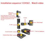 Compact Portable 3D Printer for Easy Printing