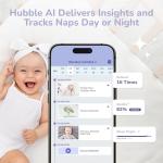 HUBBLE CONNECTED GoBaby AI Portable Baby Monitor