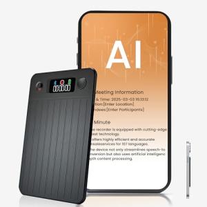 Boyuevi Smart Voice Recorder with AI Transcription