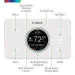 Bosch BCC50 Wi-Fi Smart Thermostat with Voice Control