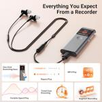 Voice Activated AI Digital Recorder & Transcriber