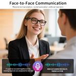 AI Smart Glasses with Translation and Bluetooth Speakers