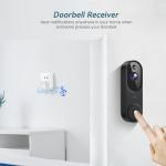Orbitell Wireless Video Doorbell with AI Features